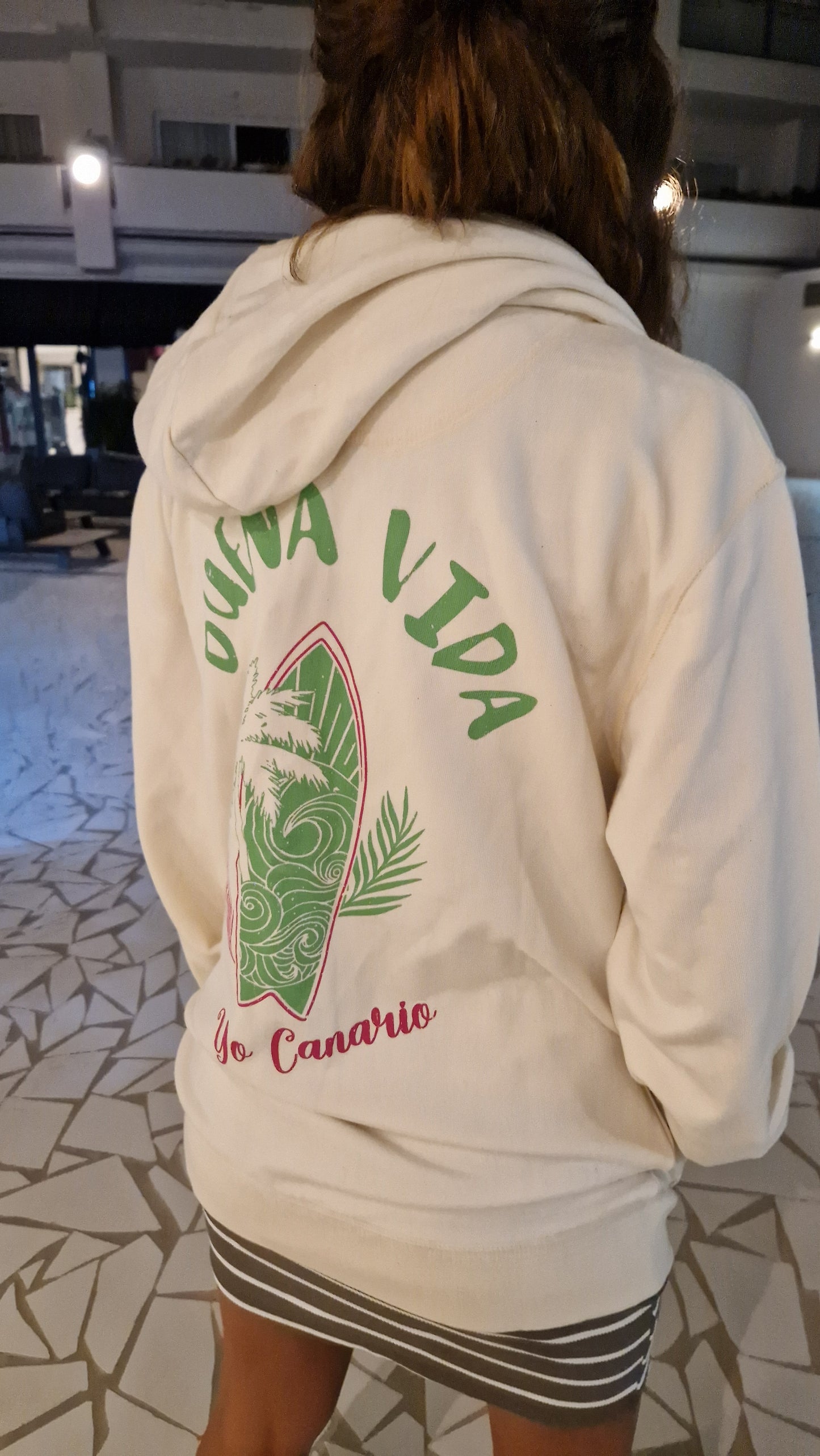 Sudadera BUENA VIDA cremallera