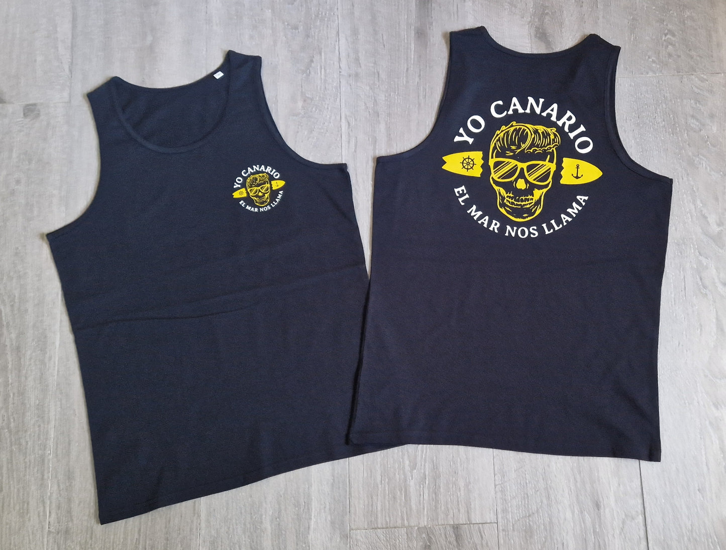 Camisilla CALAVERA Negra