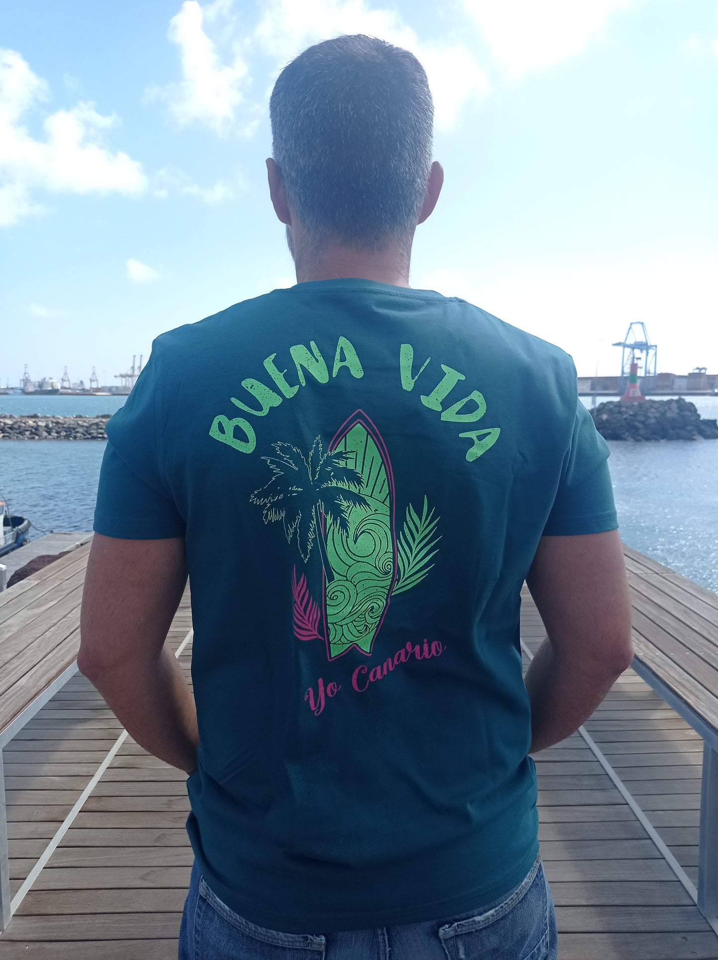 Camiseta BUENA VIDA Verde