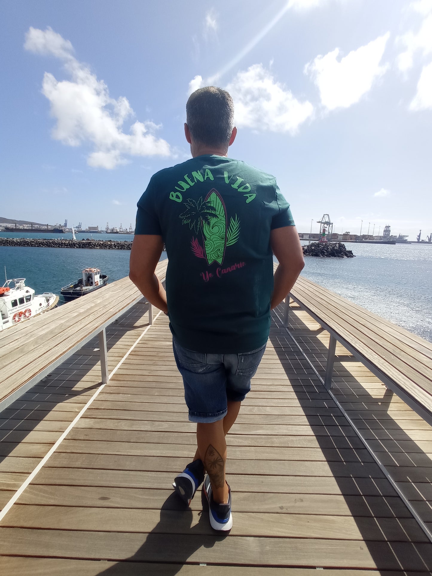 Camiseta BUENA VIDA Verde