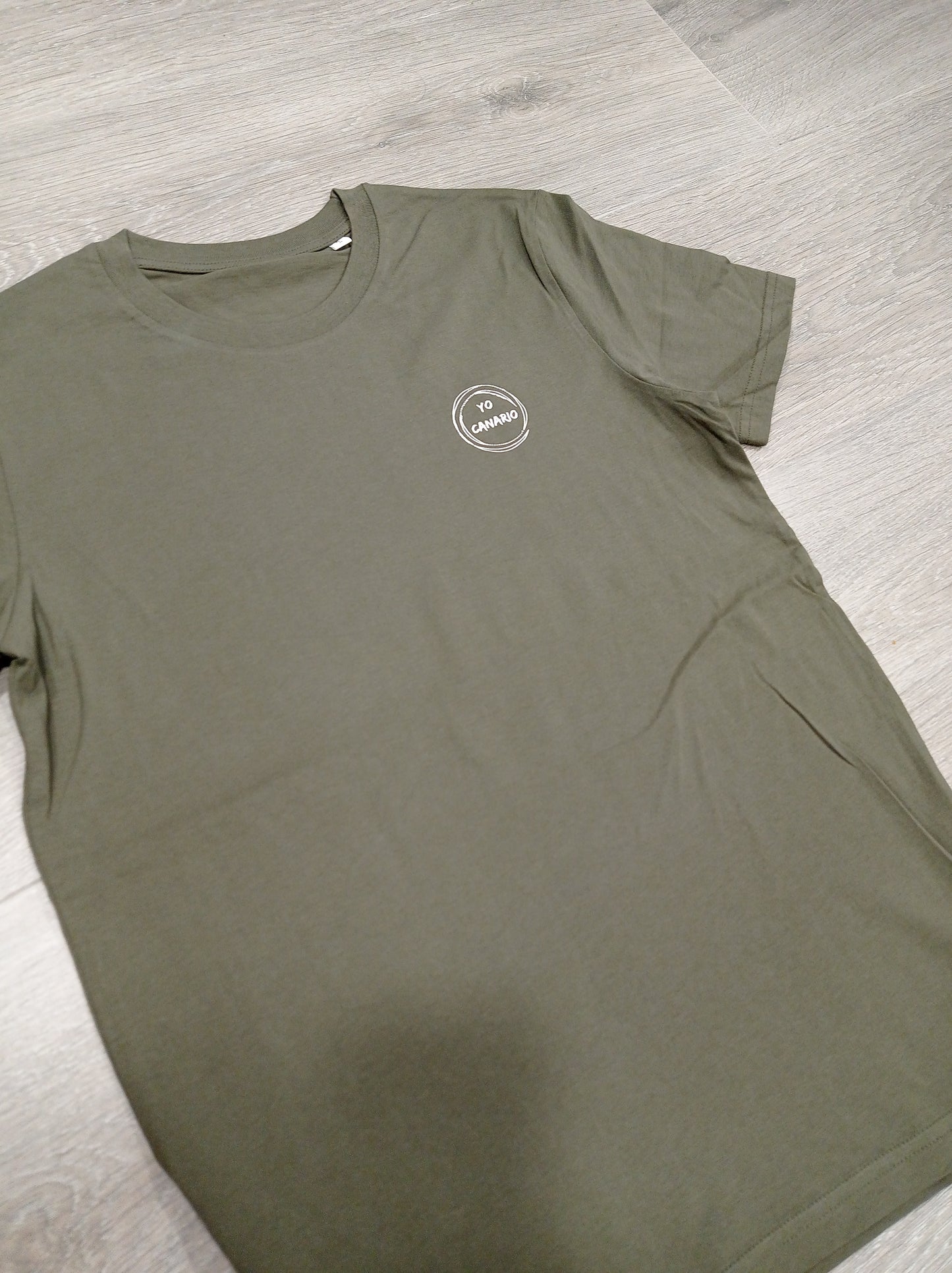 Camiseta VIVE LIBRE Verde Kaki
