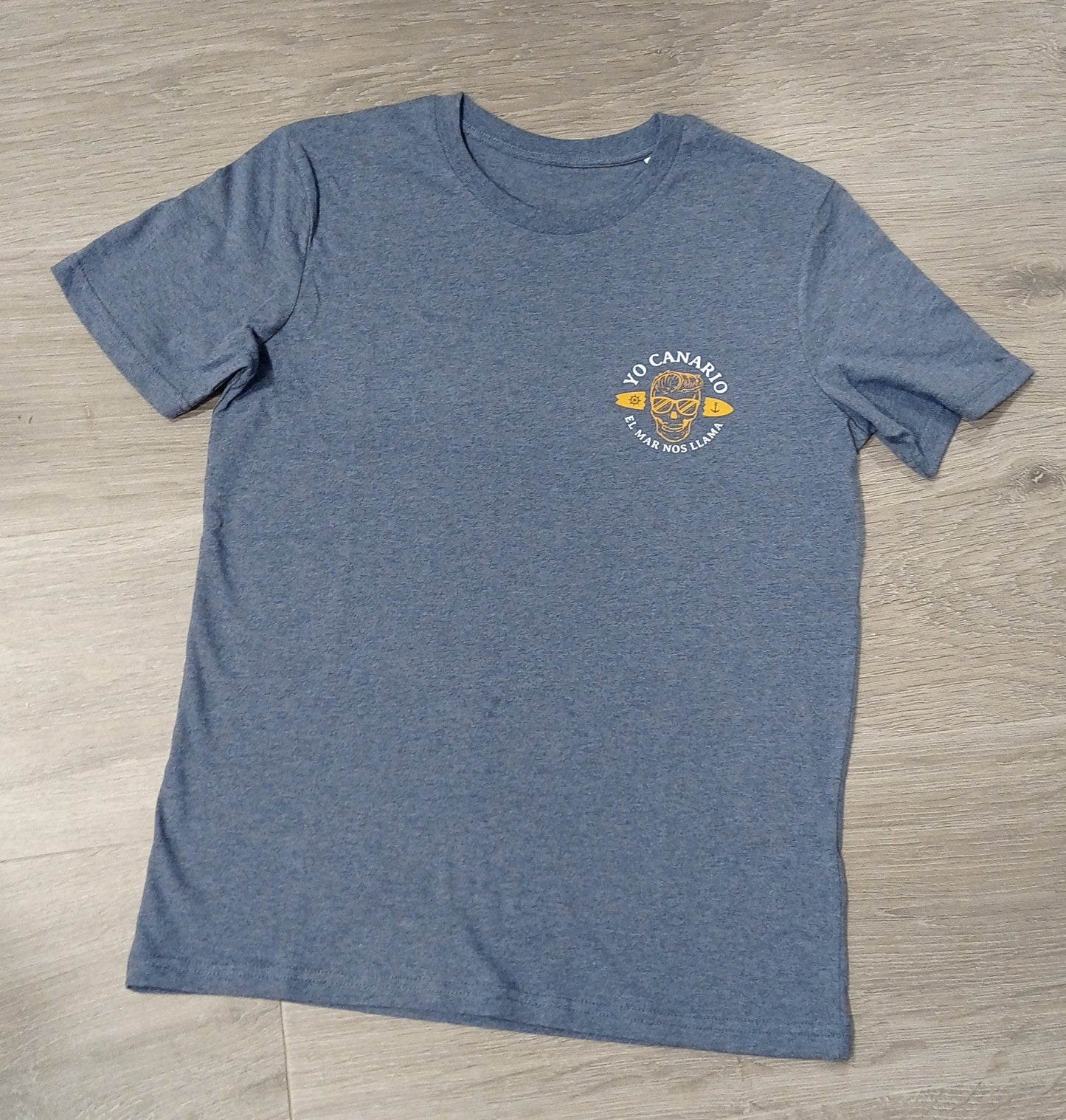 Camiseta CALAVERA Azul