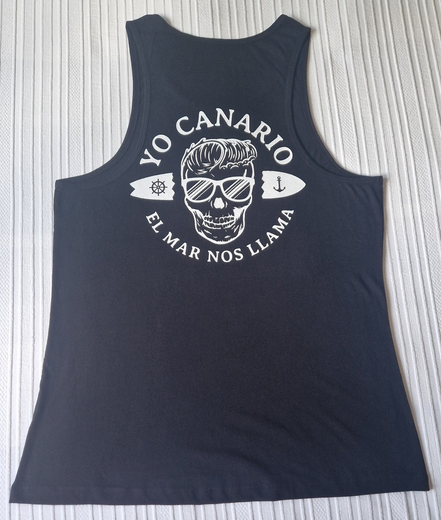 Camisilla CALAVERA Negra