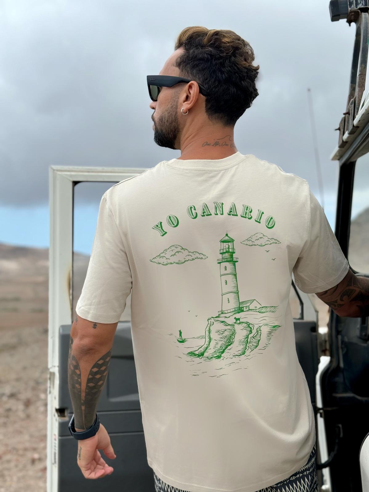 Camiseta FARO blanco vintage