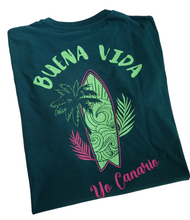 Cargar imagen en el visor de la galería, Camiseta BUENA VIDA Verde
