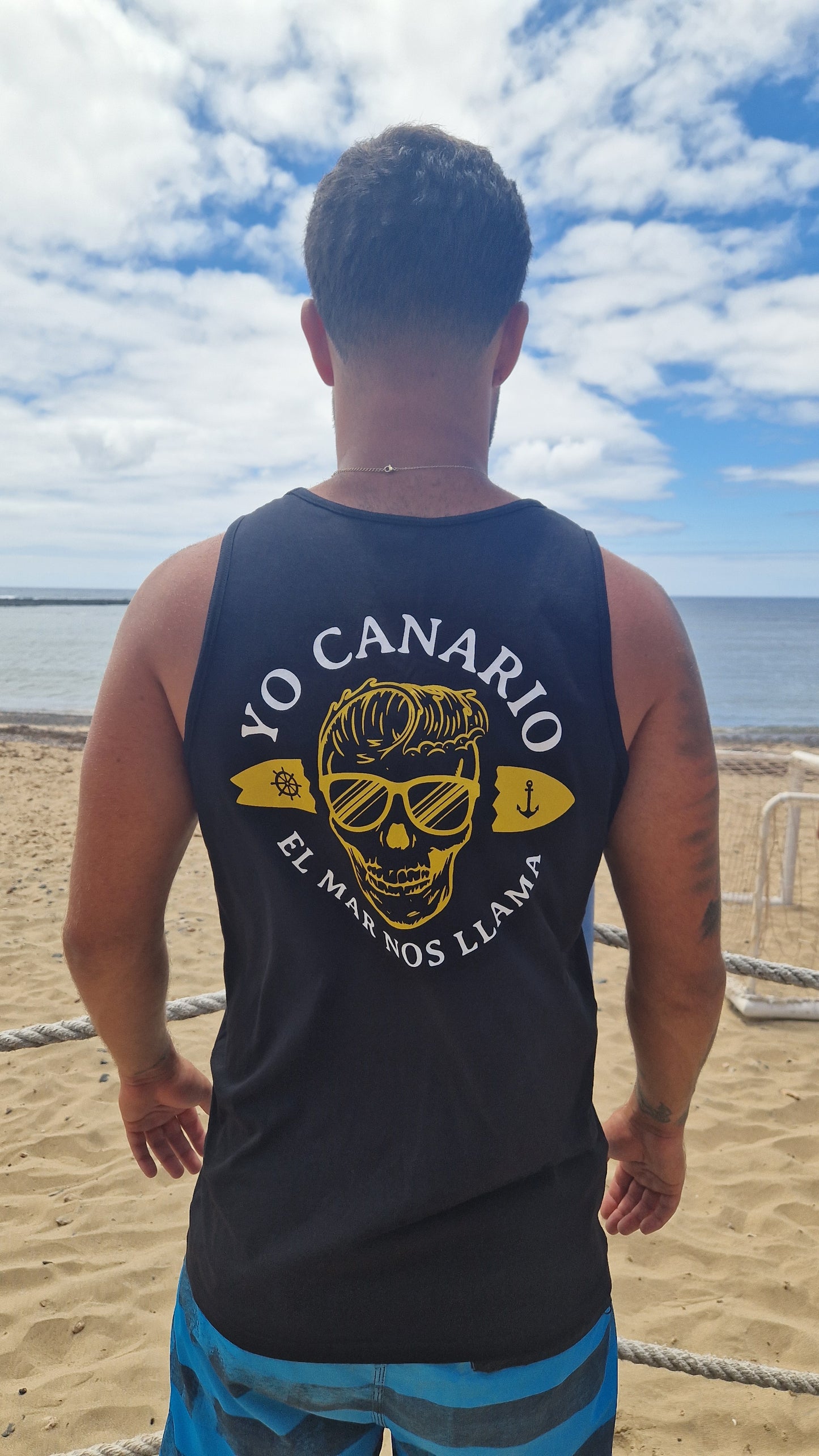 Camisilla CALAVERA Negra (ÚLTIMAS TALLAS)