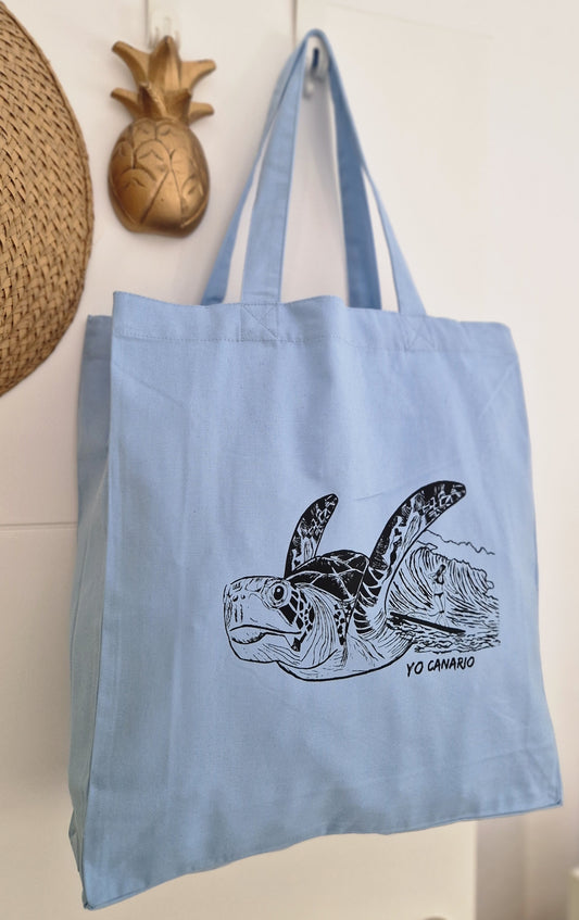 Bolso celeste TORTUGA